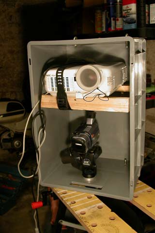 camera-projector setup